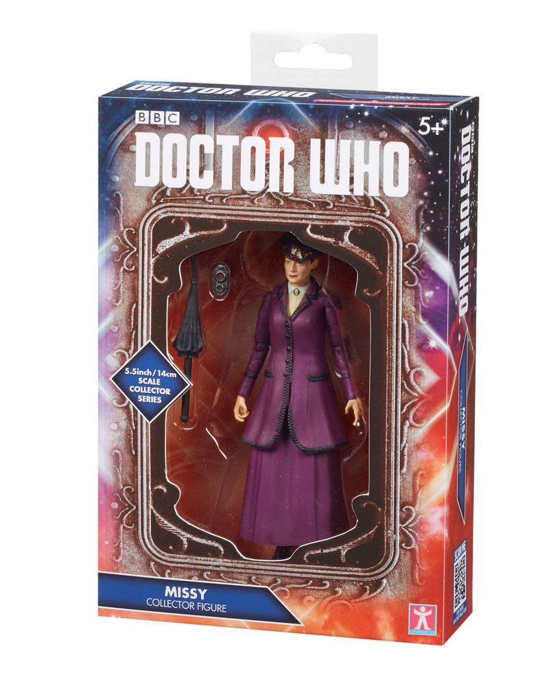 Illustration for article titled Doctor Who's Missy Now Has Two Action Figures, One Far More Petrifying Than The Other